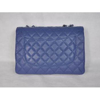 Chanel Flap Bags 28600 Blue Cross Body Bag Ladies HM11290