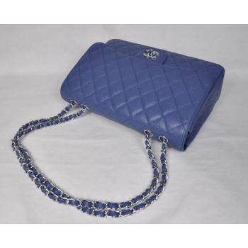 Chanel Flap Bags 28600 Blue Cross Body Bag Ladies HM11290