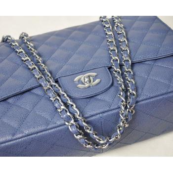 Chanel Flap Bags 28600 Blue Cross Body Bag Ladies HM11290