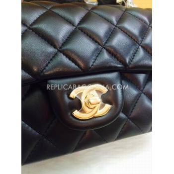 Chanel Lambskin Black Totes  Flap