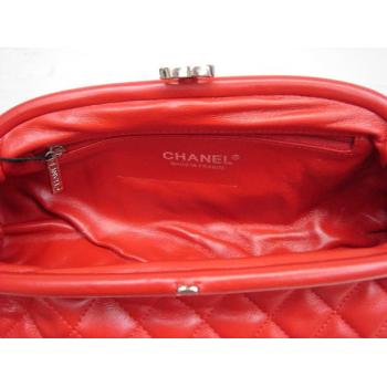 Cheap Chanel Clutches 35487 Red Small Evening Bag