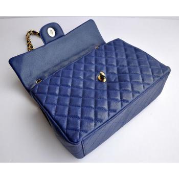 Chanel  Flap bags 46558 Blue Medium Ladies Handbag Replica