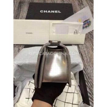 Chanel Handbag Shoulder Bag Calfskin New Arrival Silver