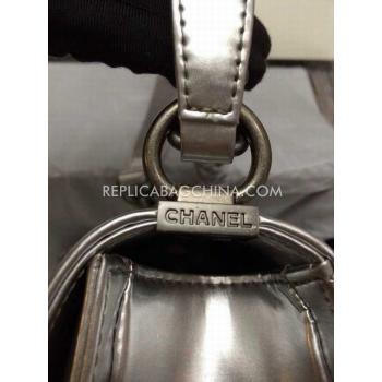 Chanel Handbag Shoulder Bag Calfskin New Arrival Silver