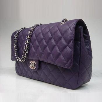 Replica Chanel  Flap bags 1113 Purple Medium Ladies