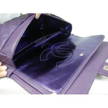 Replica Chanel  Flap bags 1113 Purple Medium Ladies