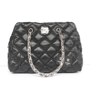 Chanel Bubble Bags 35616 Black Large Cross Body Bag