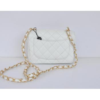 Chanel  Flap bags 1115 White Cross Body Bag Ladies