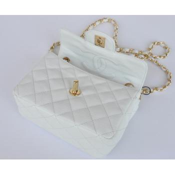 Chanel  Flap bags 1115 White Cross Body Bag Ladies