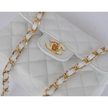 Chanel  Flap bags 1115 White Cross Body Bag Ladies