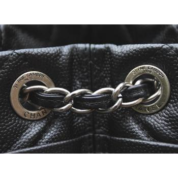 Chanel  bags 49522 Black Lambskin Cross Body Bag