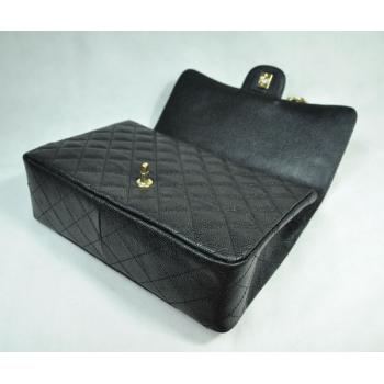 Chanel  Flap bags 28600 Black Cow Leather Ladies Handbags