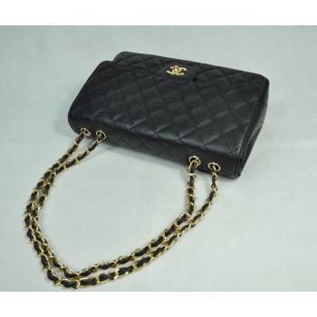 Chanel  Flap bags 28600 Black Cow Leather Ladies Handbags