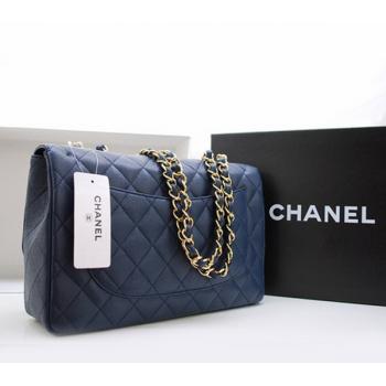 Replica Quality Chanel 36076 Blue Medium Ladies Handbags