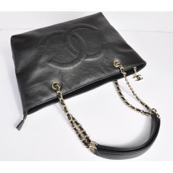 Quality Chanel  bags 48019 Black Large Ladies Bag