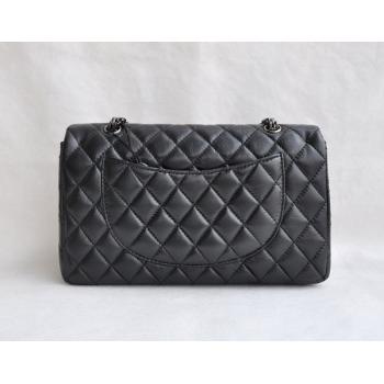 Replica Chanel 2.55 Reissue Flap 1112 Black Lambskin Small Handbags HM11796