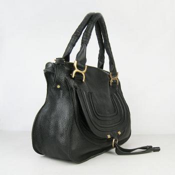 Chloe  1836 Ladies Lambskin Black Handbag