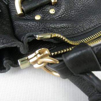 Chloe  1836 Ladies Lambskin Black Handbag