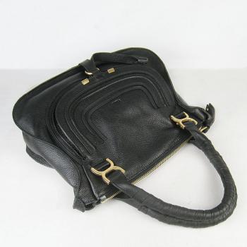 Chloe  1836 Ladies Lambskin Black Handbag