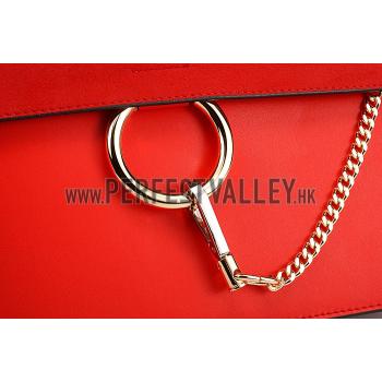 Chloe Faye Red Shoulder Bag Replica