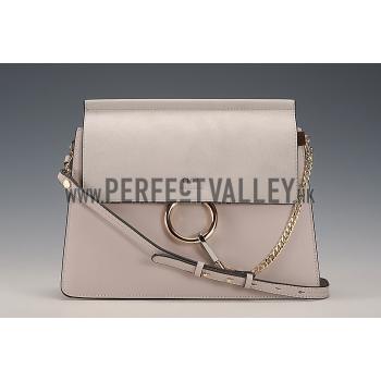 Cheap Chloe Faye Grey Shoulder Bag