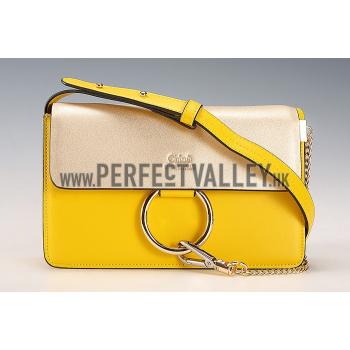 Chloe Faye Small Bag Yellow And Gold