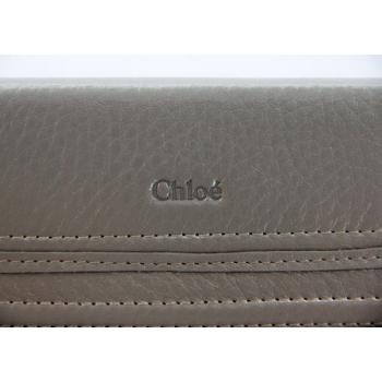 Chloe  9875 Wallet Lambskin Grey Replica