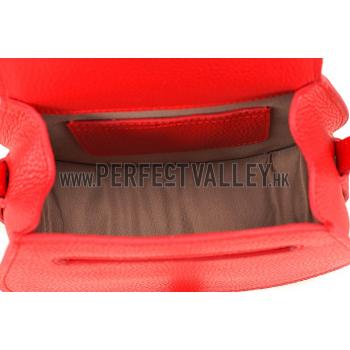 Chloe Marcie Flap Small Shoulder Bag Red