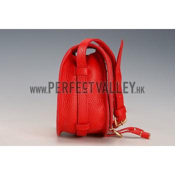 Chloe Marcie Flap Small Shoulder Bag Red