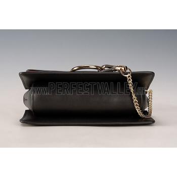 Chloe Faye Small Bag Black And Red