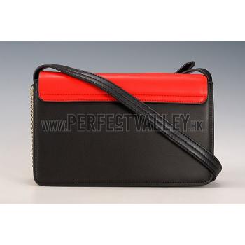 Chloe Faye Small Bag Black And Red