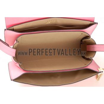 Chloe Faye Small Bag Pink Suede Leather Flap