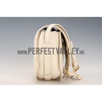 Chloe Marcie Flap Small Shoulder Bag Beige Replica