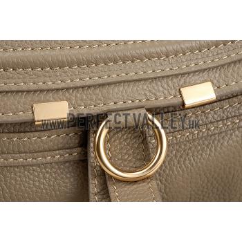 Chloe Marcie Satchel Crossbody Bag Grey