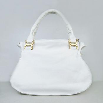 Cheap Chloe  1836 Cow Leather White