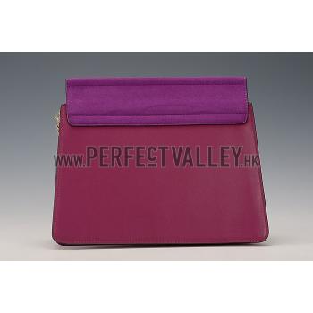 Chloe Faye Plum Shoulder Bag