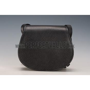 Chloe Marcie Flap Small Shoulder Bag Black