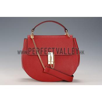 Chloe Drew Large Bag Dark Red Replica