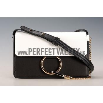 Chloe Faye Small Bag Black And White