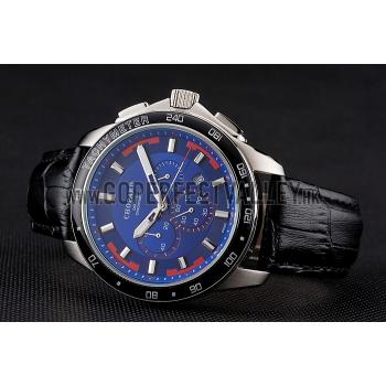 Chopard Mille Miglia GTS Blue Dial Black Leather Bracelet 1453998