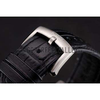 Chopard L.U.C 8HF Power Control Blue Dial Black Leather Bracelet 1454004