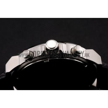 Chopard L.U.C 8HF Power Control Blue Dial Black Leather Bracelet 1454004