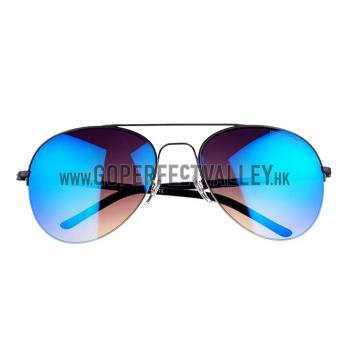 Giorgio Armani Aviator Blue Lens Sunglasses 307870 Replica