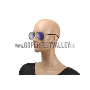 Giorgio Armani Aviator Black Lens Sunglasses 307875