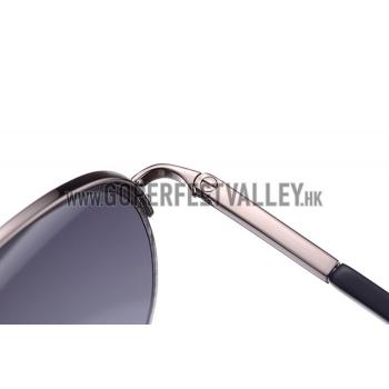 Giorgio Armani Aviator Black Lens Sunglasses 307875