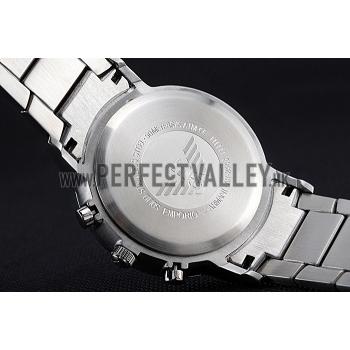 Emporio Armani  Chronograph Silver Dial Stainless Steel Bracelet  622344 Replica