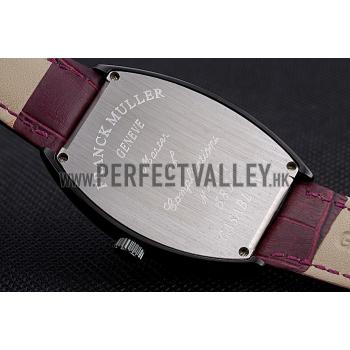 Franck Muller Casablanca Purple Croco Leather Band  621645