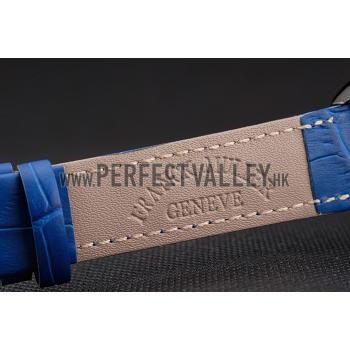 Franck Muller Casablanca Blue Croco Leather Band  621643