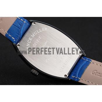 Franck Muller Casablanca Blue Croco Leather Band  621643