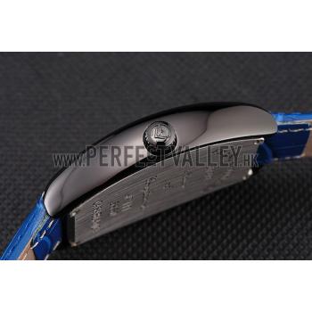 Franck Muller Casablanca Blue Croco Leather Band  621643